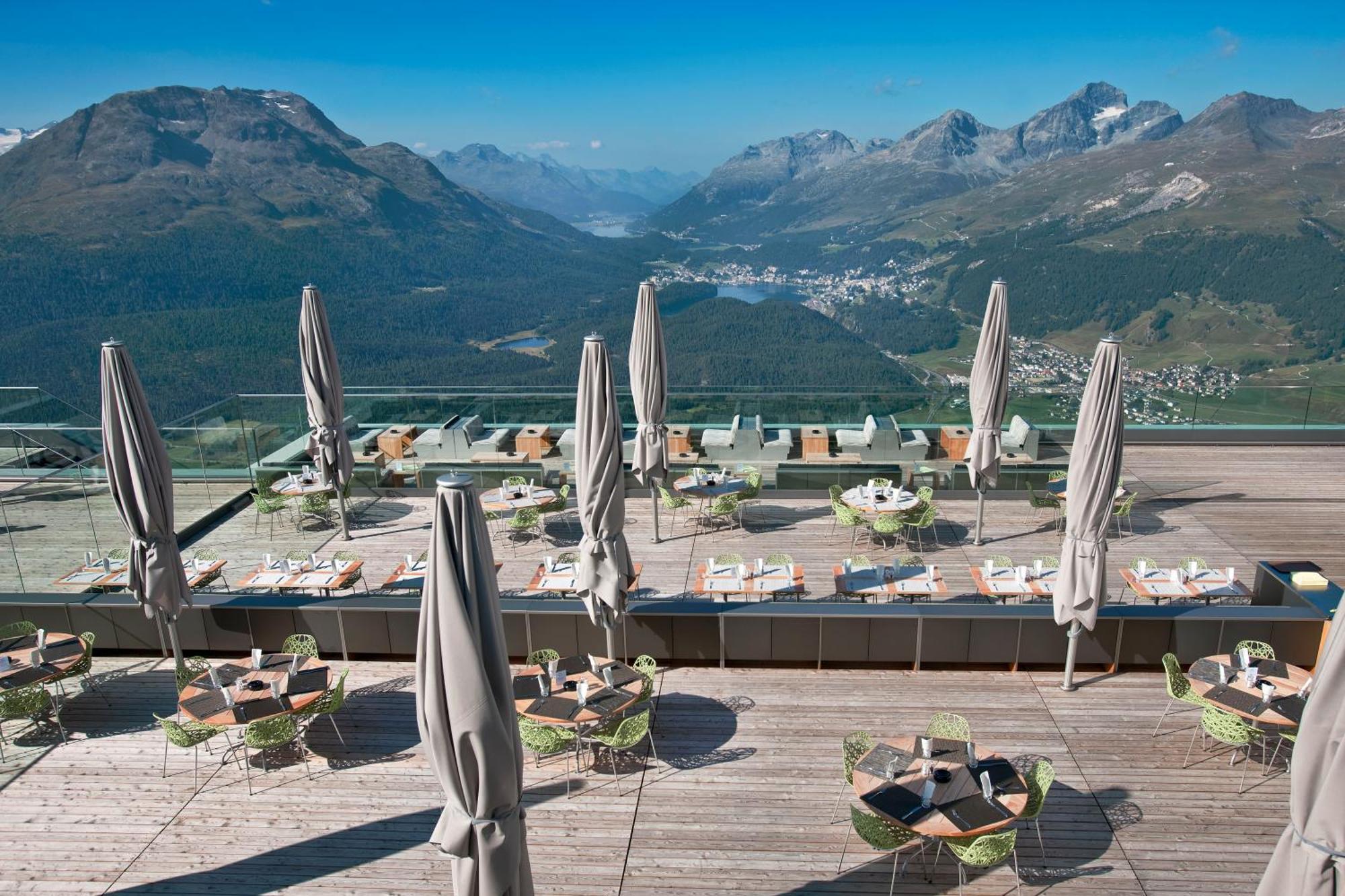 Romantik Hotel Muottas Muragl Самедан Екстер'єр фото